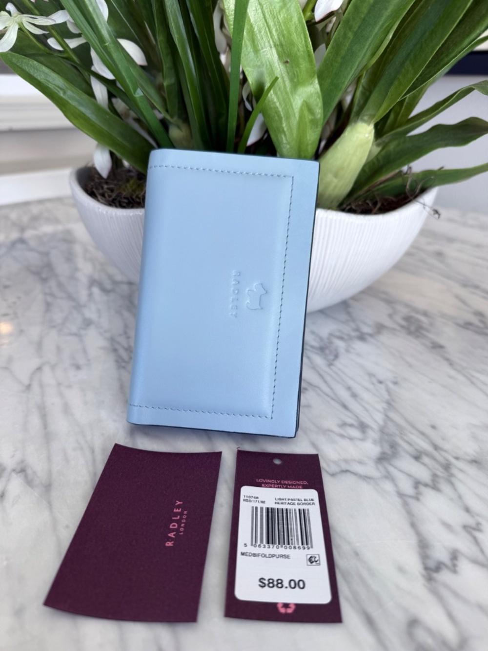 New RADLEY Heritage Border Medium Bifold Leather Wallet - Picture 3 of 16